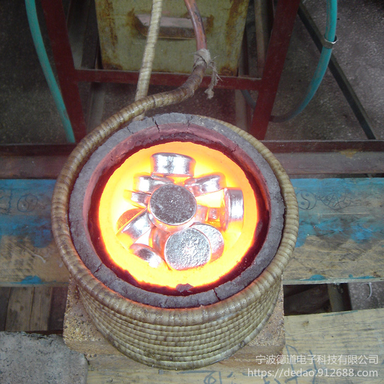 中频加热感应熔炼炉熔炼炉感应圈有色金属图片